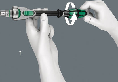 Wera 8100 SC 6 Zyklop 1/2 Zoll Speed-Knarrensatz (05004076001) Neu & Original V.