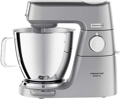 Kenwood KVL85.004SI Titanium Chef Baker XL Küchenmaschine silber 1200W Waage NEU