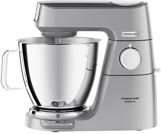 Kenwood KVL85.004SI Titanium Chef Baker XL Küchenmaschine silber 1200W Waage NEU