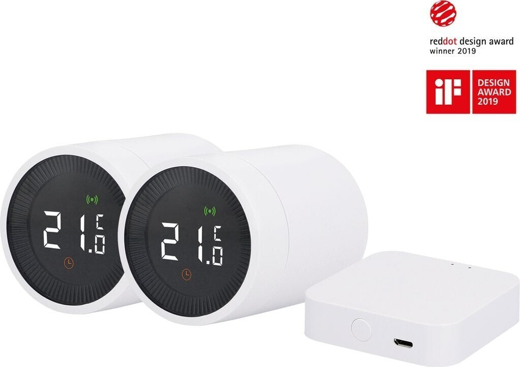 UNITEC Zigbee Heizkörperthermostat Set 2+1 WLAN Alexa Google Smart