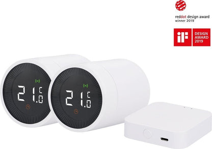 UNITEC Zigbee Heizkörperthermostat Set 2+1 WLAN Alexa Google Smart