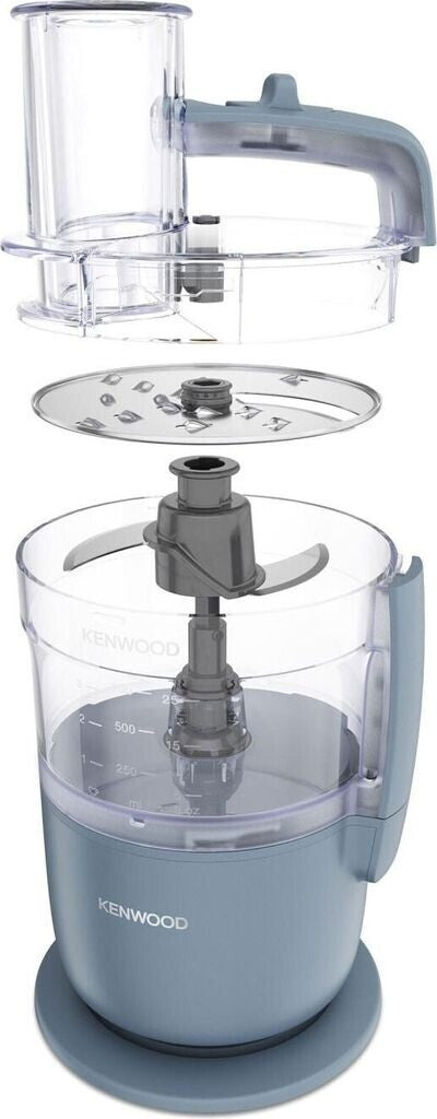 Kenwood MultiPro Go FDP22.130GY Kompakt-Küchenmaschine 650W 1,3L Express Serve