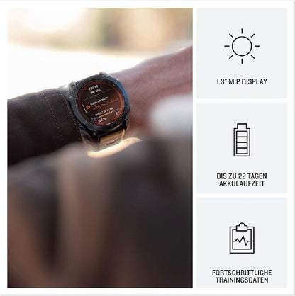 Garmin fēnix 7 Pro Solar Multisportuhr GPS Outdoor Smartwatch
