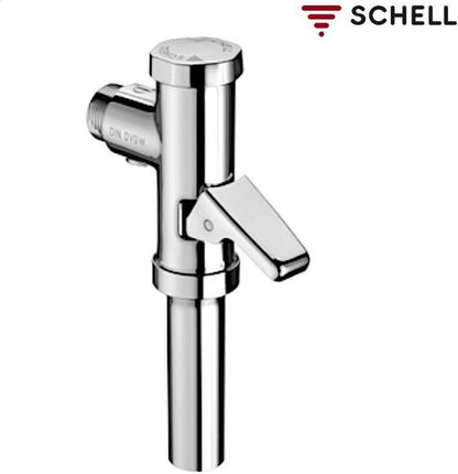 SCHELL WC Druckspüler - Chrom (022020699)  mit Hebel, verchromt( Neu & OVP)