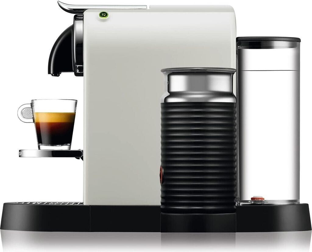 DeLonghi Nespresso CitiZ & Milk EN267.WAE Kapselmaschine 19bar Weiß Aeroccino