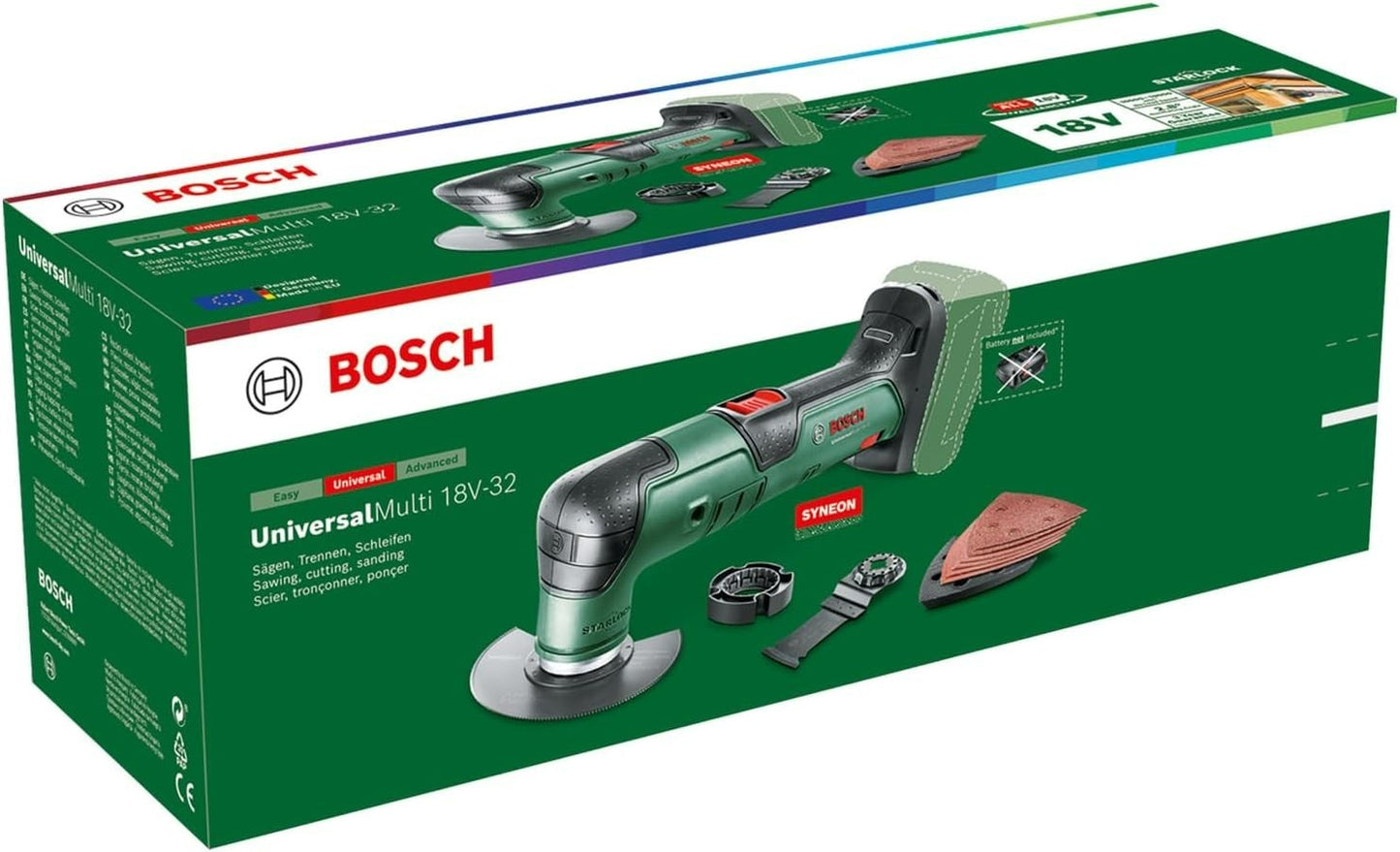 Bosch UniversalMulti 18V-32 Akku Multifunktionswerkzeug 0603105000 SOLO