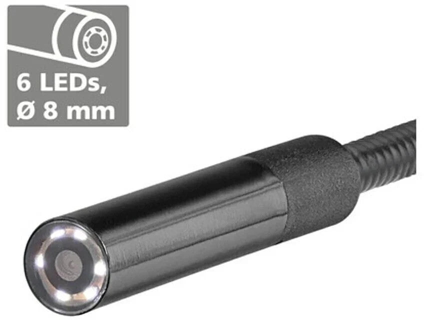 Laserliner VideoPocket 082.261E Endoskopkamera mit 4,3 Zoll Display 1 m Sonde