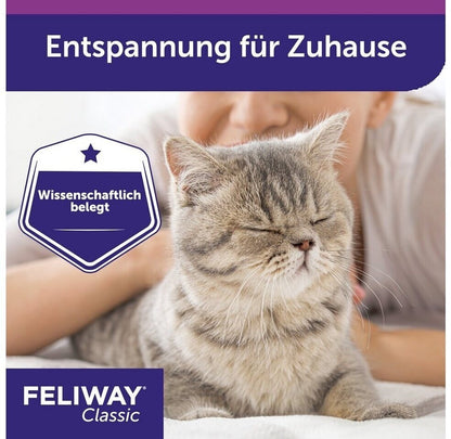 Feliway CLASSIC Nachfüllflakon Vorteilspack 3×48ml für Katzen