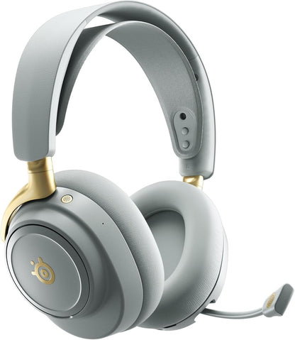 SteelSeries Arctis Nova Elite - Hi-Res Wireless-Headset in Salbei & Gold