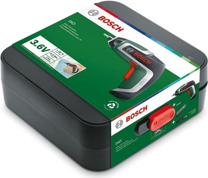 Bosch IXO 7 Akku-Schrauber 3.6 V Li-Ion inkl. Zubehör 06039E0001 Box&Ladekabel