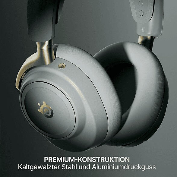SteelSeries Arctis Nova Elite - Hi-Res Wireless-Headset in Salbei & Gold