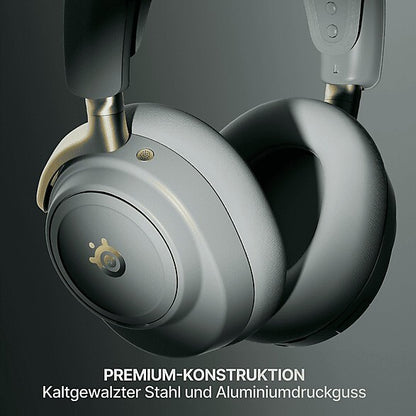 SteelSeries Arctis Nova Elite - Hi-Res Wireless-Headset in Salbei & Gold