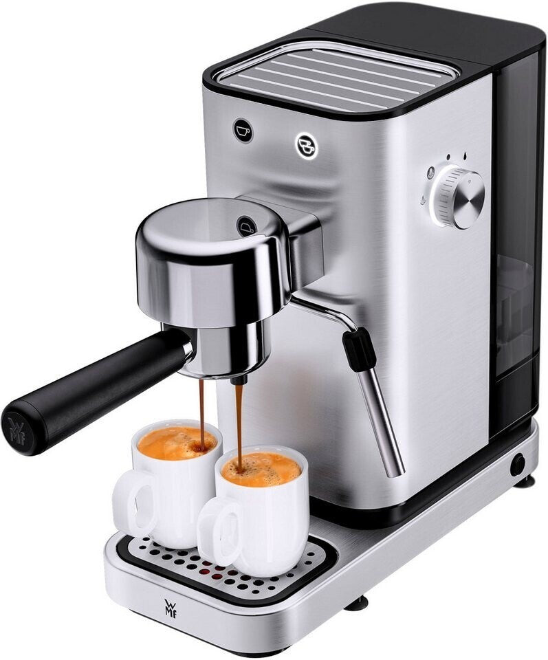 WMF Lono Siebträger 15Bar Espressomaschine 1350W 0413210011 Milchaufschäumdüse