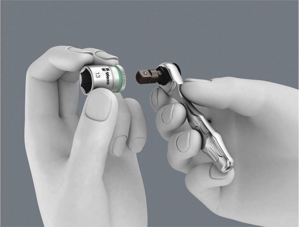Wera Kraftform Kompakt Zyklop Mini 2 27-tlg Ratschen-Bit-Set