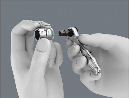 Wera Kraftform Kompakt Zyklop Mini 2 27-tlg Ratschen-Bit-Set