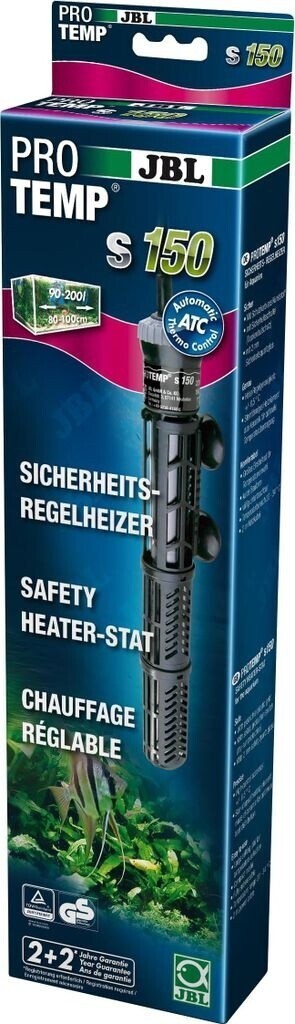 JBL Pro Temp S 150W Watt Heizstab Aquarium Heizung Stabheizer Fische Regelheizer