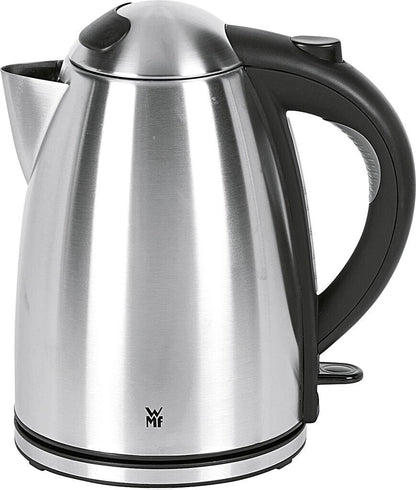 WMF Stelio Wasserkocher 1,7L Edelstahl schwarz 2400W mit Kalkfilter