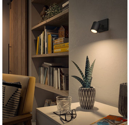 Philips Hue White Ambiance Runner Wandleuchte Schwarz GU10 4,2W inkl. Dimmschalt