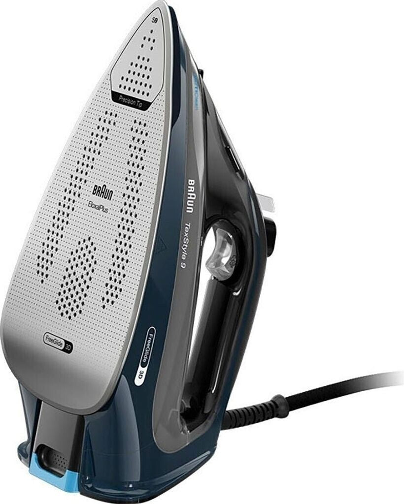 Braun TexStyle 9 SI9682DB Dampfbügeleisen 3200W 330ml FreeGlide 3D Dunkelblau
