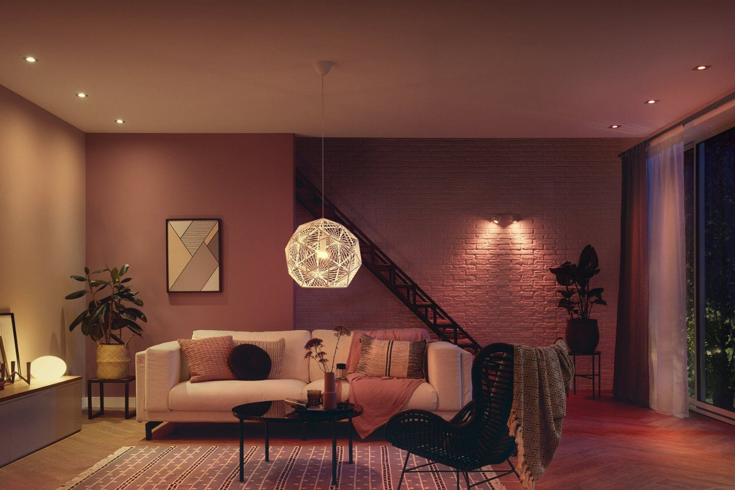 Philips Hue White Ambiance Starter Set E27 – 3 Lampen 1100 lm, Bridge + Dimmer