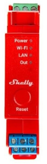 Shelly Pro 1PM WLAN LAN Bluetooth Relais Hutschiene Leistungsmessung