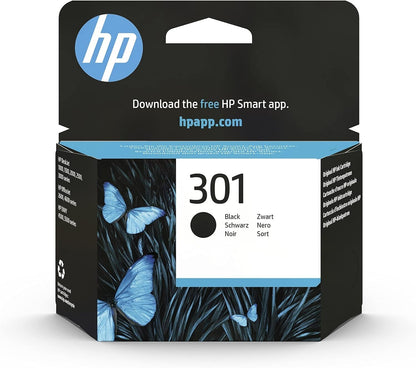 HP 301 CH561EE Original Druckerpatrone Schwarz 170 Seiten für DeskJet ENVY