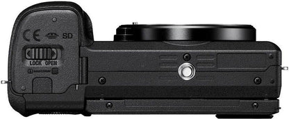 Sony Alpha 6400 Kit + SEL 16-50mm OSS II Systemkamera 24,2MP 4K WiFi NFC Schwarz