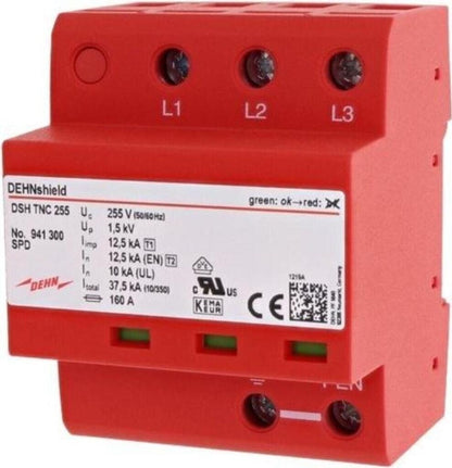 DEHN Kombi-Ableiter DSH TNC 255 Typ 1+2 Überspannungsschutz 941300