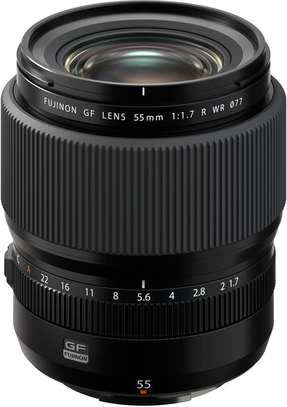 Fujifilm Fujinon Objektiv GF 55mm f/1,7 R WR Mittelformat Kamera Objektiv