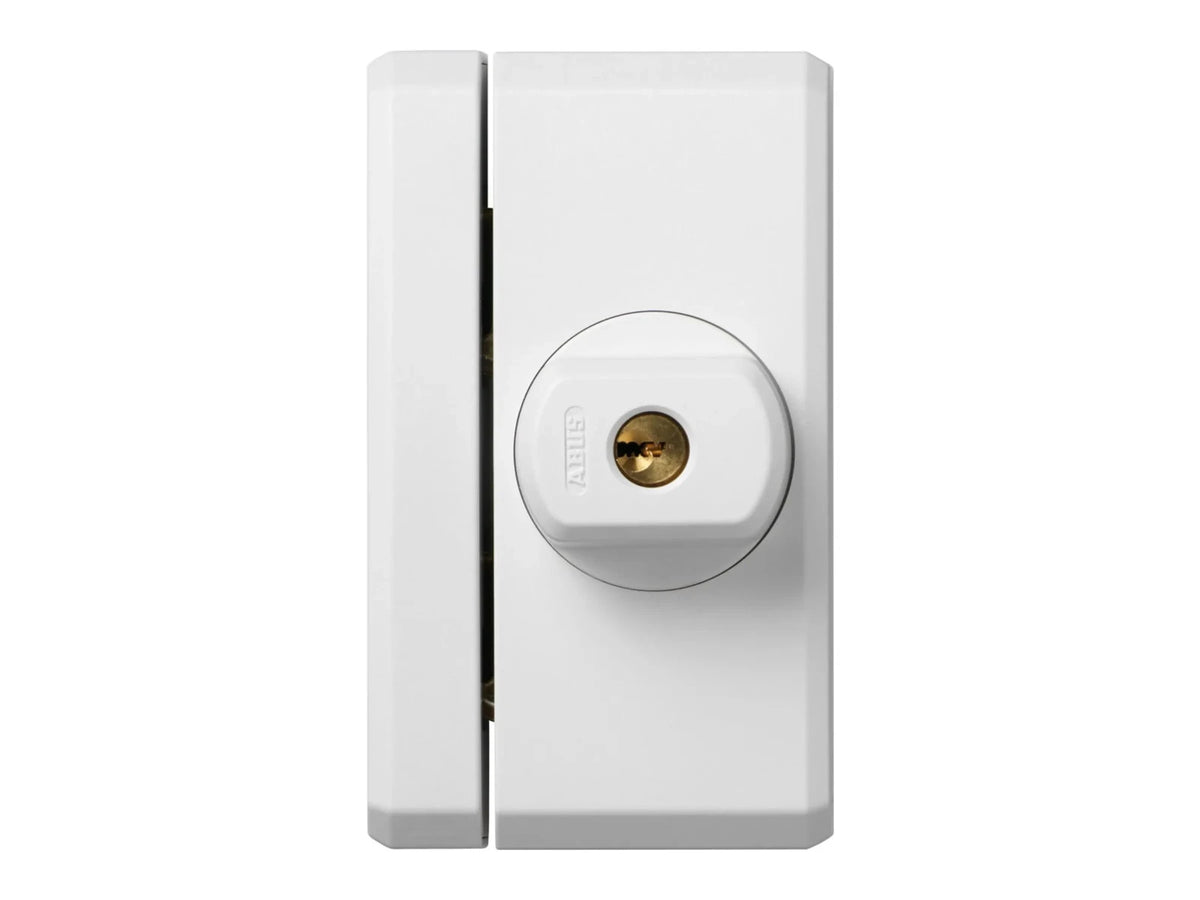 ABUS FTS96 W Fenster Zusatzschloss Drehknauf Schlüsselbedient Sicherheitslevel 1