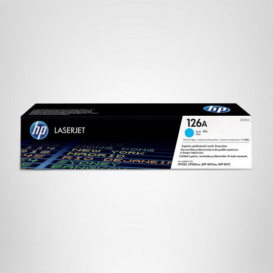 HP Toner 126A Cyan CE311A Toner für HP LaserJet Pro CP1025, MFP M175, M275 MFP,