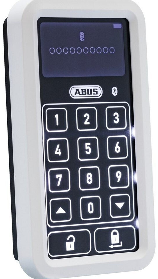 ABUS CFT3100 W HomeTec Pro Türschloss Tastatur Bluetooth AES 128 Keycard