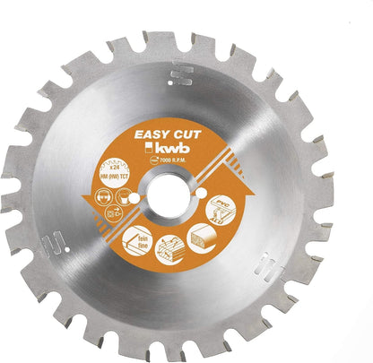 kwb Kreissägeblatt 200x16 mm nagelfest Universal Holz Metall Kunststoff