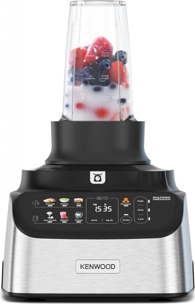 Kenwood FDM73.850SS MultiPro OneTouch Küchenmaschine silber/schwarz 1000 Watt