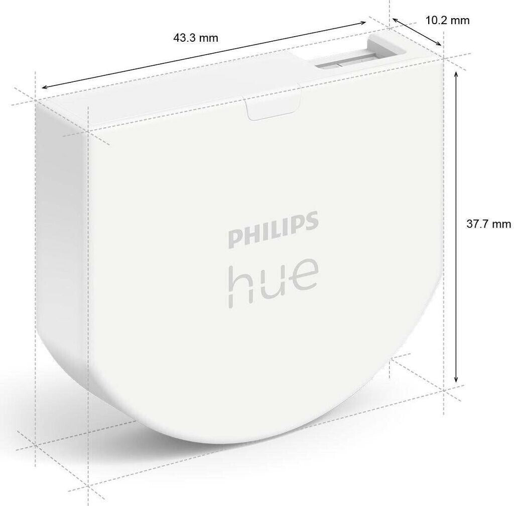 Philips Hue Wall Switch Modul 2er Pack Smart Home Weiß 929003017102