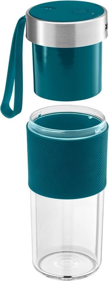 WMF KÜCHENminis Mix on the go Akku Smoothie Mixer 300ml petrol 50W