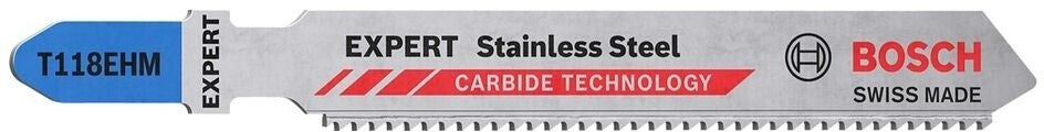 Bosch Expert Stichsägeblatt T118EHM Edelstahl Stainless Steel 3 Stück