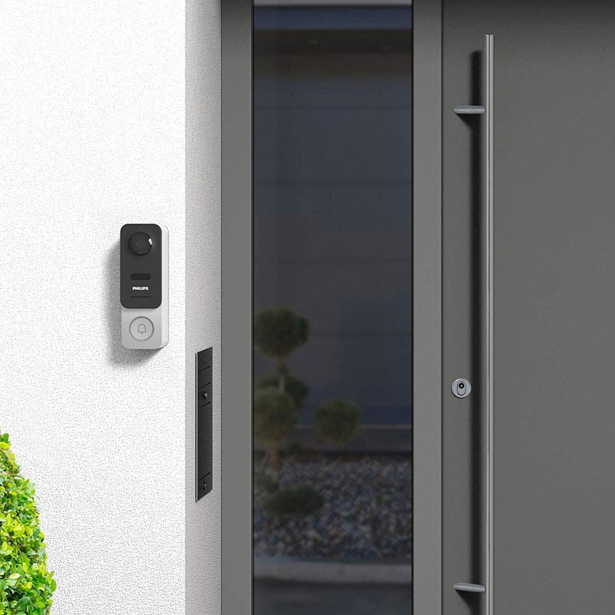 Philips WelcomeEye Link WLAN Video Türklingel Full HD 1080p 160 Grad Akku 531034