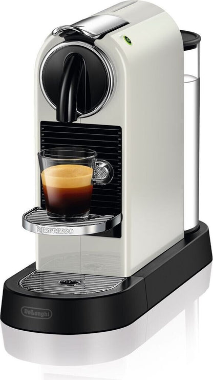 DeLonghi Nespresso CitiZ EN167.W Kapselmaschine 19bar Weiß 1L Espresso Neu Küche