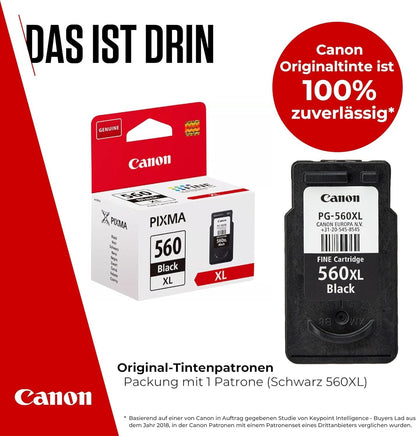 Canon PG-560XL Original Druckerpatrone Schwarz (3712C001) 400 A4-Seiten Neu