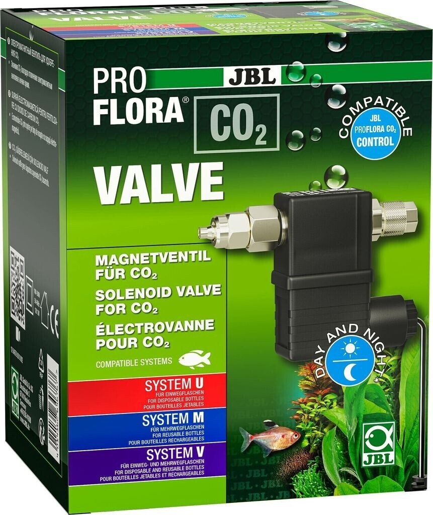 JBL CO2 Valve Magnetventil für die CO2-Zugabe, Geräuschlos (6467600)
