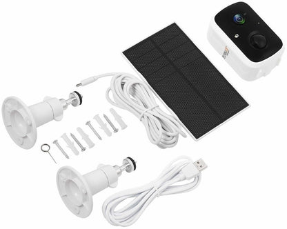 TECHNAXX TX-244 Überwachungskamera, IP, WLAN, außen, mit Solarpanel(Neu) Ovp.