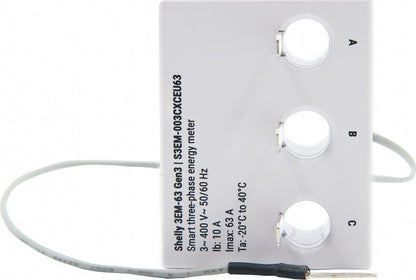 Shelly 3EM 63T Gen3 3 Phasen Energiemesser WLAN Bluetooth
