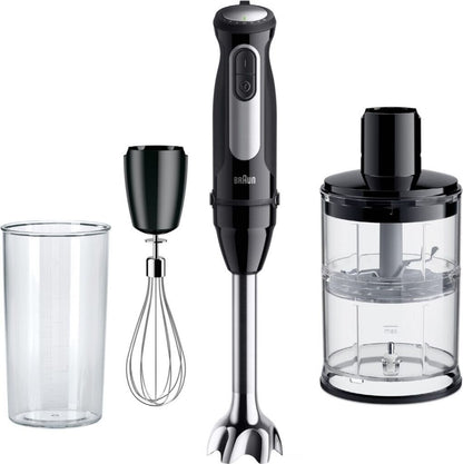 Braun MultiQuick 5 Pro MQ 55254 M Stabmixer 1000W 25 Stufen Schwarz Zerkleinerer