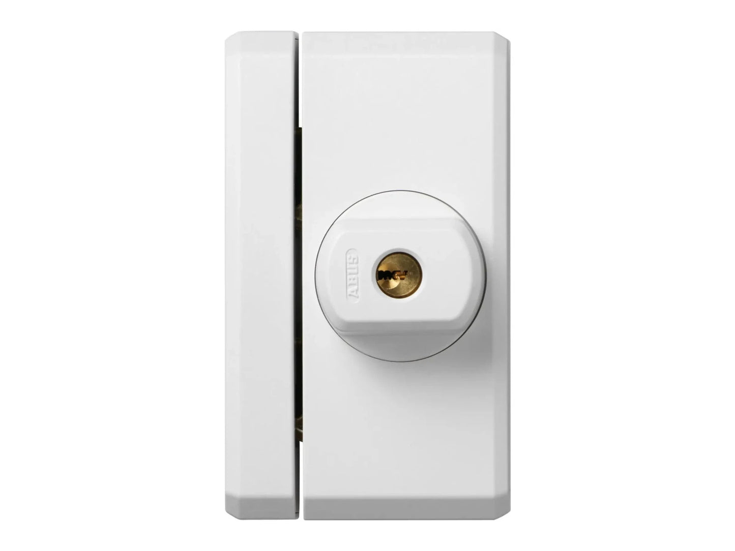 ABUS FTS96 W Fenster Zusatzschloss Drehknauf Schlüsselbedient Sicherheitslevel 1