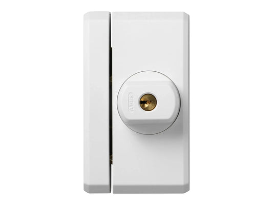 ABUS FTS96 W Fenster Zusatzschloss Drehknauf Schlüsselbedient Sicherheitslevel 1