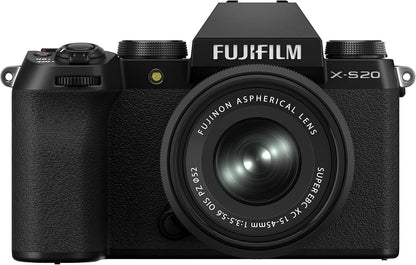 Fujifilm X-S20 26,1MP Spiegellose Systemkamera XC 3,5-5,6/15-45 mm OIS PZ, Kit