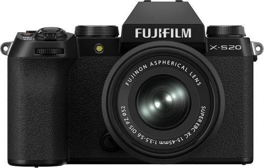 Fujifilm X-S20 26,1MP Spiegellose Systemkamera XC 3,5-5,6/15-45 mm OIS PZ, Kit