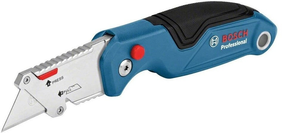 Bosch Professional Messer-Set 2-tlg. Klappmesser Abbrechmesser 1600A016BM Neu