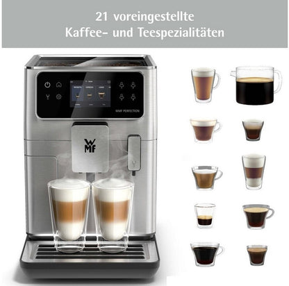 WMF Perfection 680 Kaffeevollautomat mit Milchsystem Edelstahl Cromargan Wifi